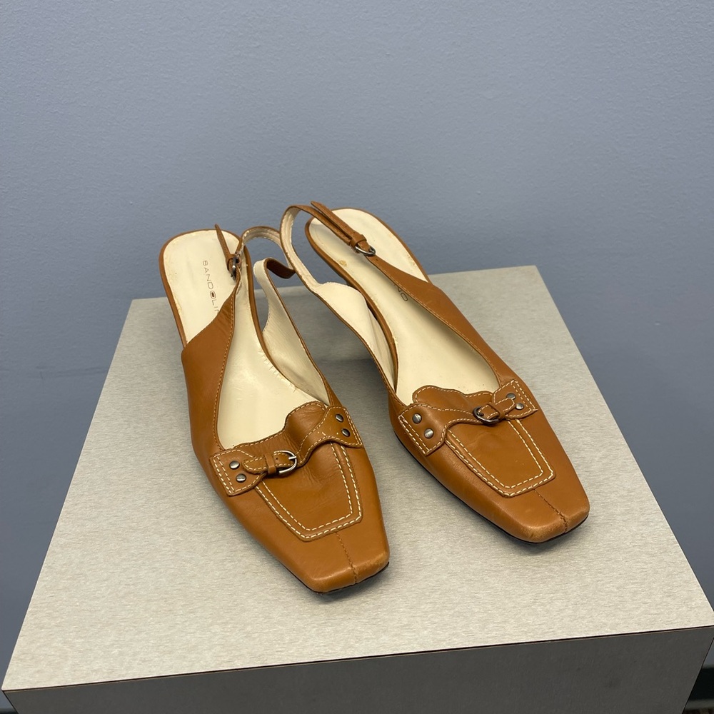 Elegant Bandolino Slingback Heels,size 8.5